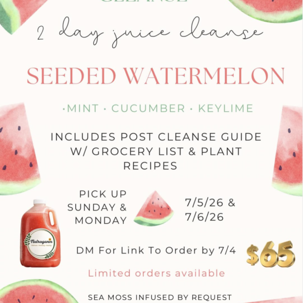 Seeded Watermelon Cleanse